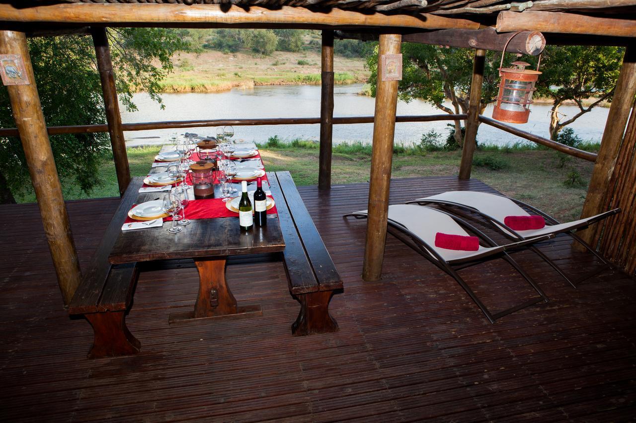 Ximongwe River Camp - HIPPO Cottage Balule Game Reserve Esterno foto